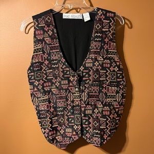 Jane Ashley Retro Western Vest